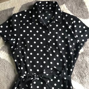 Polka dot Ann Taylor dress